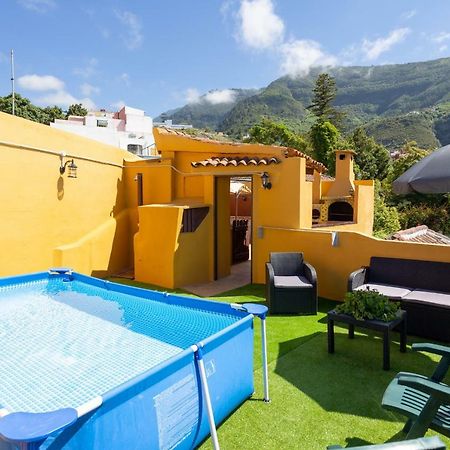 Canarian House With Views And Pool Los Realejos Exterior photo